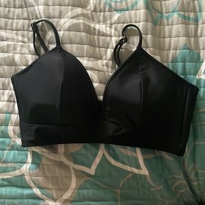 Black Swimsuit top. Size M (8-10)